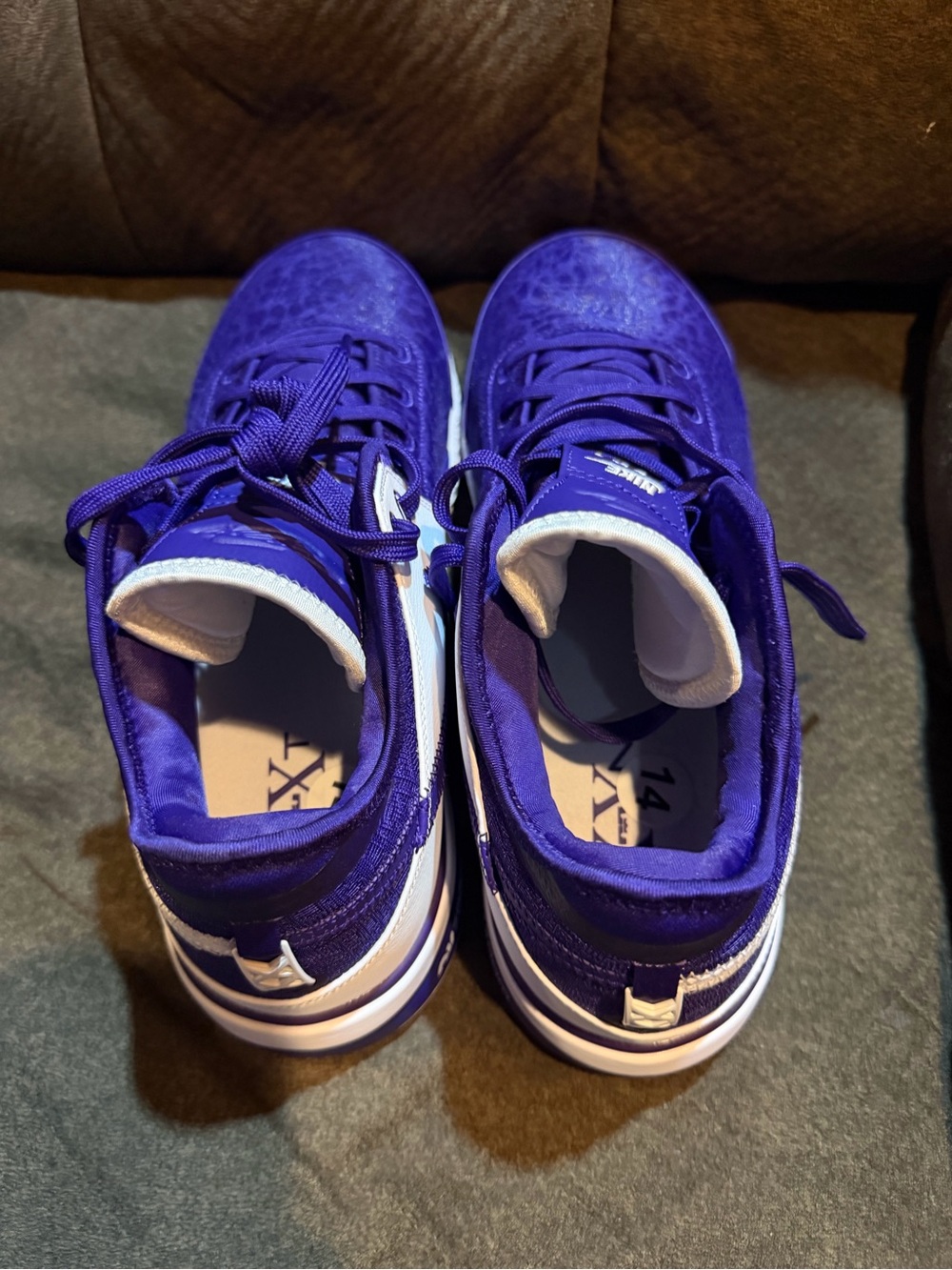 NIKE‎ LeBron NXXT Gen TB Promo Team Purple Basketball Shoes Sneakers Mens Sz 14 - Picture 7 of 7